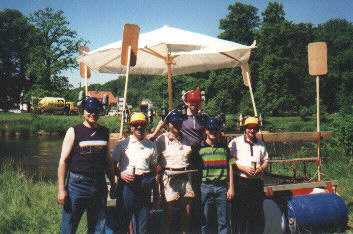 Start in Wechselburg an der Br�cke
