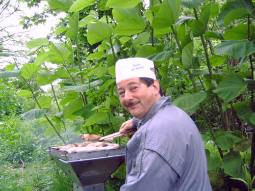 Schatzmeister beim Grillen