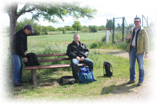Rast auf dem Retzenweg