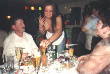 die Bedienung Susi war (nicht) ganz ohne...