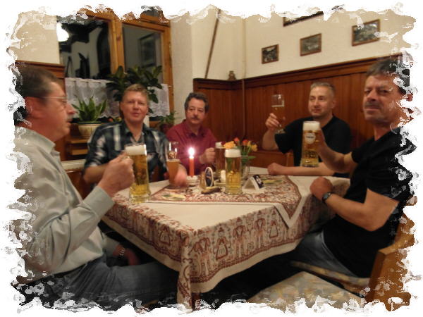 "unser" Tisch in der Liethenm�hle