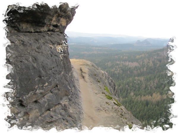 Kletterweg auf den Affensteinen