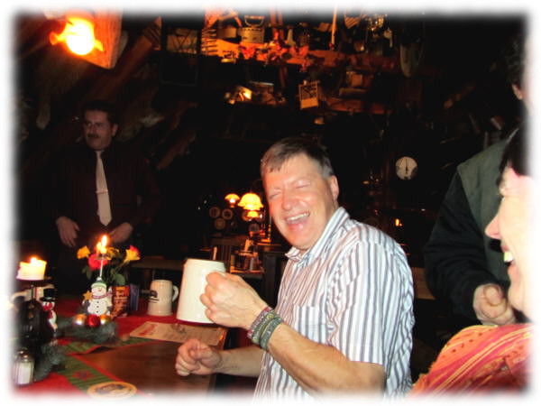 Weihnachtsfeier 2010 in Gr�tznickels Scheune