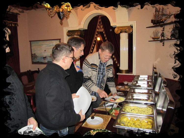 kalt - warmes Buffet